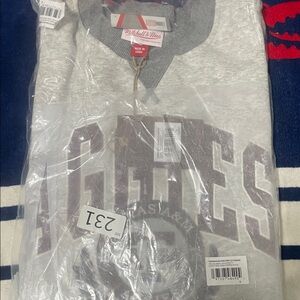 Mitchell & Ness Gray Aggies Pullover
